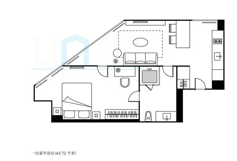 1-bdr Dulex Somerset Xuhui Riverside Shanghai(5)