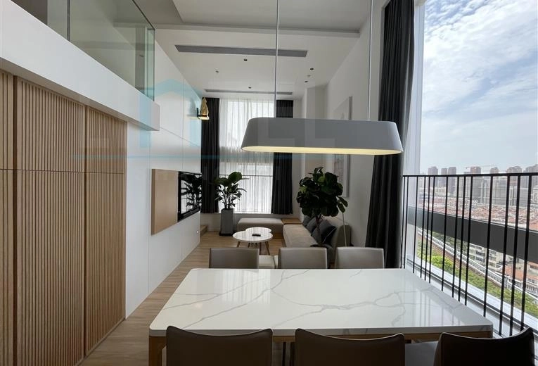 2-bdr Deluxe Loft Somerset Hongkou Riverside(3)