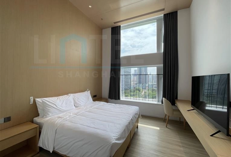 2-bdr Deluxe Loft Somerset Hongkou Riverside(8)