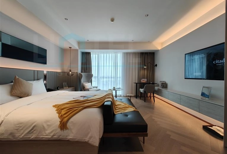 2-bdr Premier Shanghai Citadine Changshou Road ApartHotel(10)