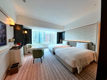 Guest Room Twin Hilton Shanghai City Center