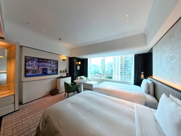 Guest Room Twin Hilton Shanghai City Center(2)