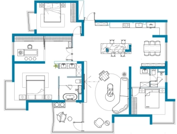 Rm 401 No 58 Da Hua Qing Shui Wan(9)