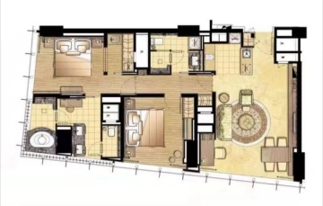 Small 2-bdr Suite The Mandarin Oriental(13)