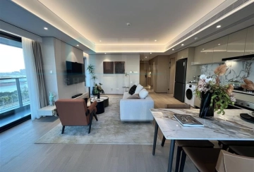Standard 2-bdr Unit West Bund Central Residence(6)