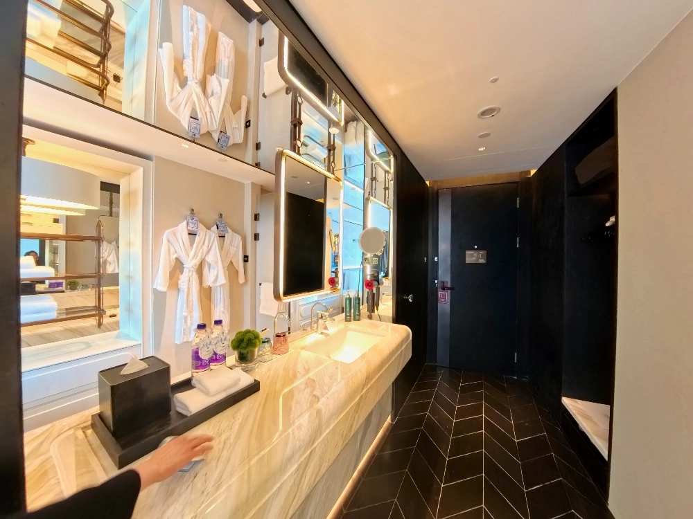 上海城中希尔顿酒店希尔顿客房双床(4)