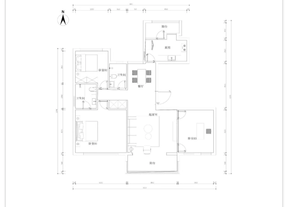 古北大成公馆 (古北大成公寓)10号1502室(11)