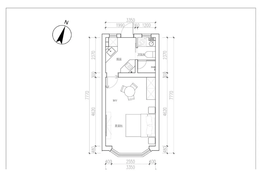 铜仁路183弄1号1506室(8)