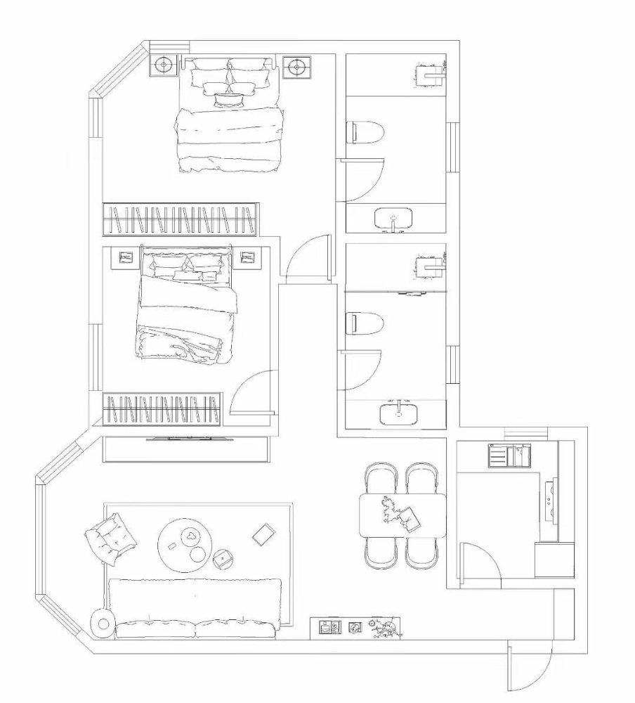 四方新城9号16D室(10)