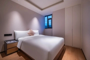 上海静安诺富特酒店公寓标准E户型两居室(5)