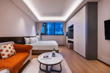 上海静安诺富特酒店公寓标准开间F户型(2)